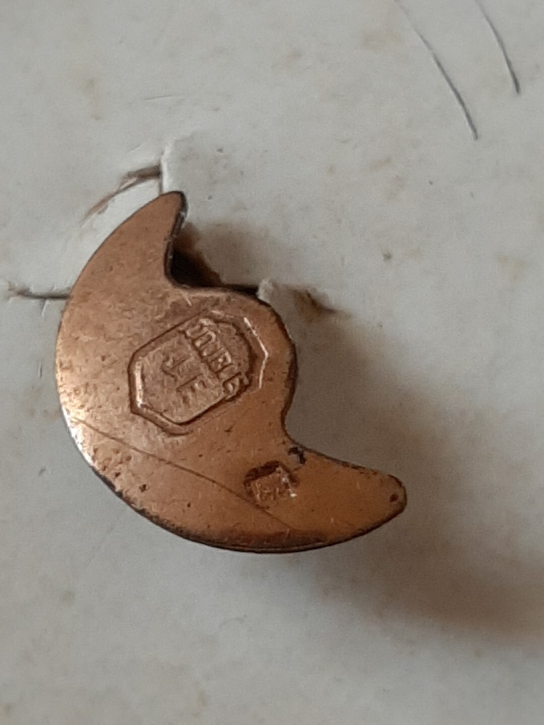 Antique Art Nouveau France Cufflinks On Card Original Presentation Gold Double