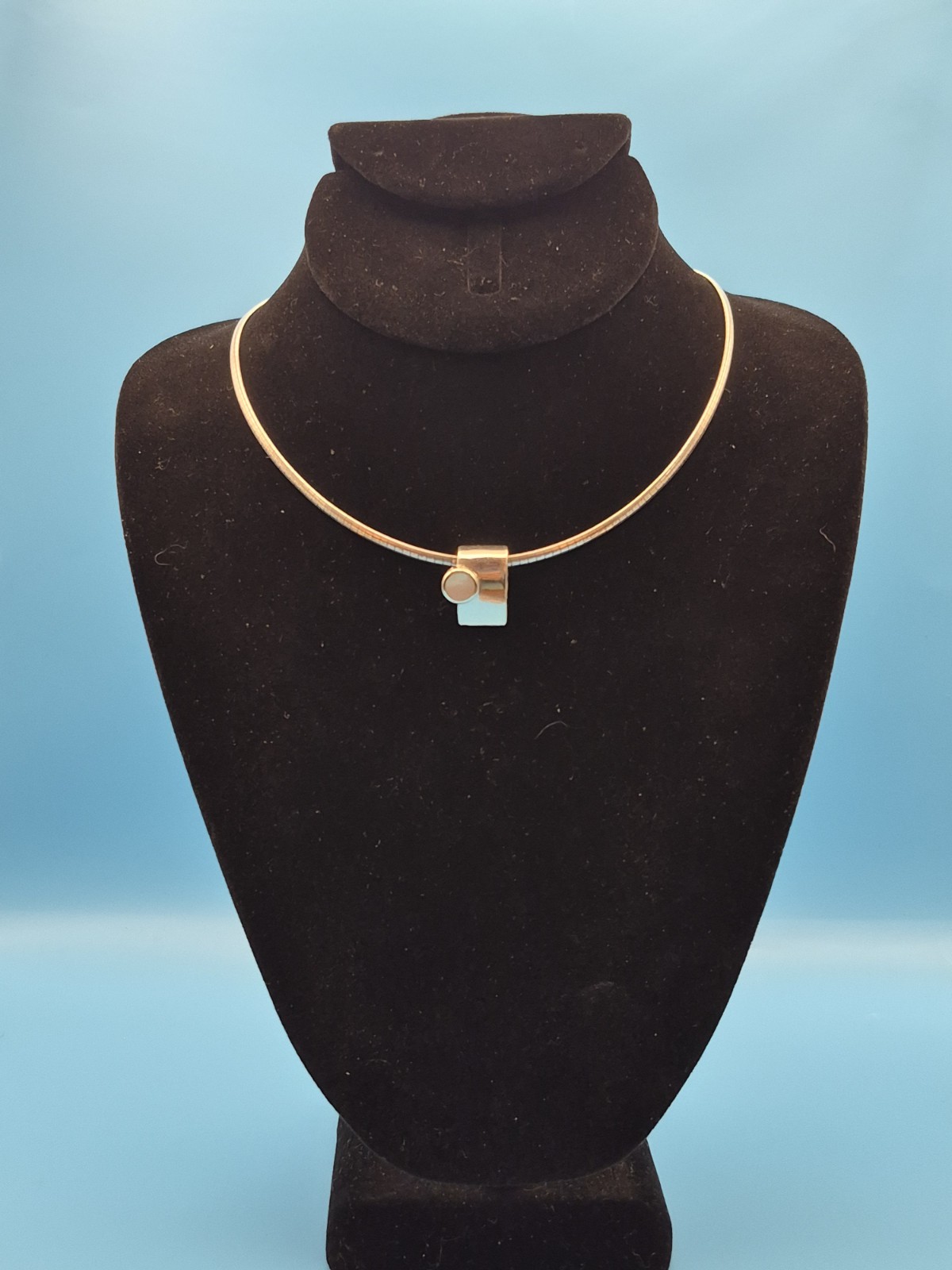silver .925 necklace with pendant 16.6 grams. N132