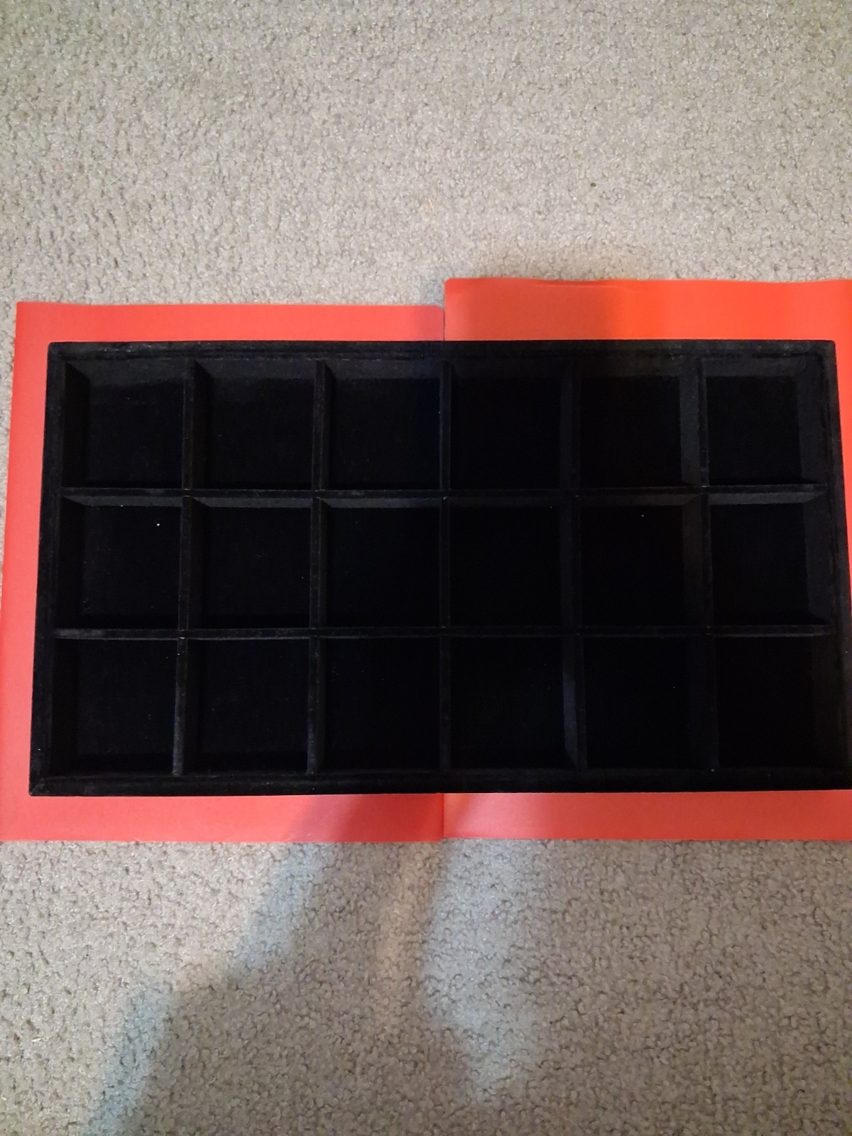 Hildie & Jo Stackable Velvet Black Jewelry Display Tray