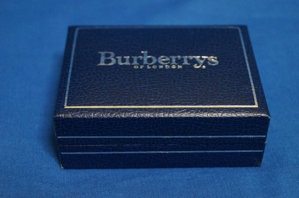 Excellent condition BURBERRY tie pin cufflinks set box