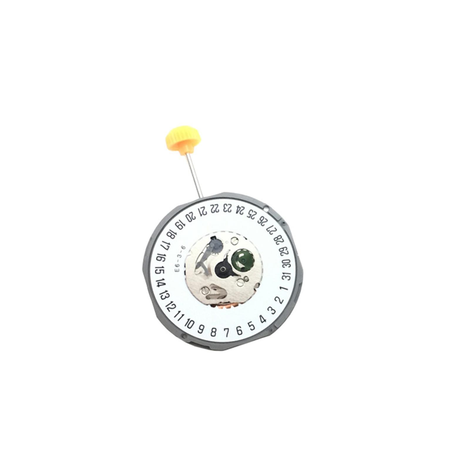 2.75mm Quartz 3 Hands Watch Movement Date At 6 For Miyota 1M12 Repair Spare Part