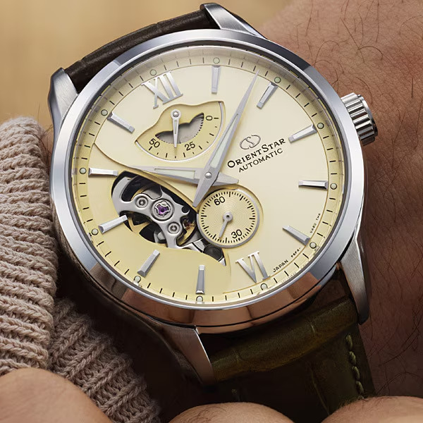 Orient Star RK-AV0B10G Layered Skeleton Automatic Contemporary Men’s Watch
