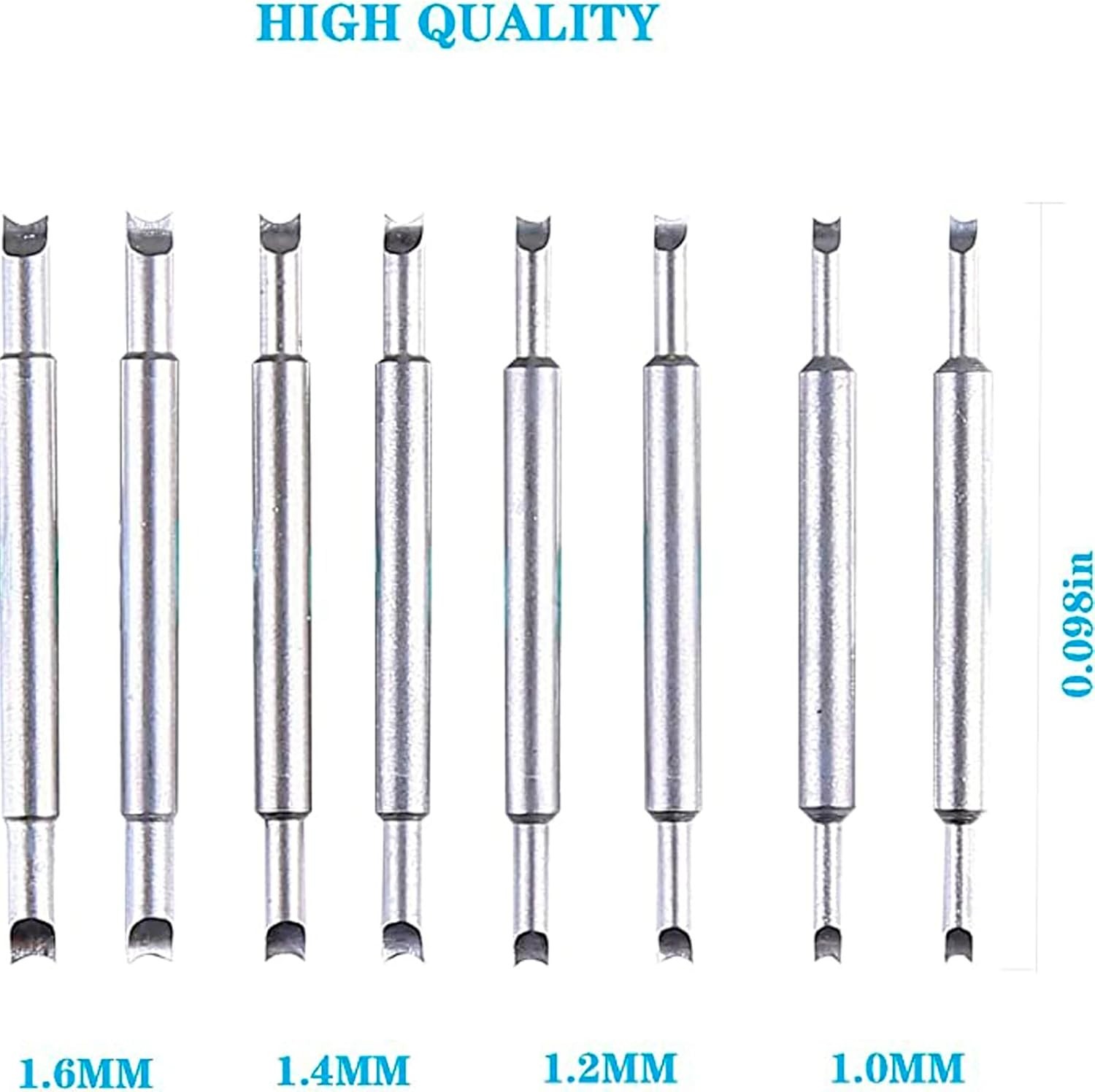 Watch Spring Bar Pliers Alloy Steel Tool Kit for Band Replacement Travel