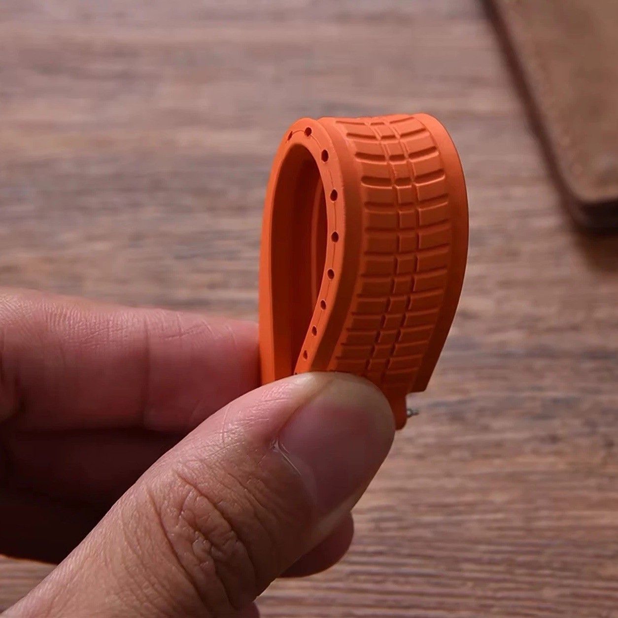 18mm 20mm 22mm FKM Rubber CTS Strap Cut To Size For Patek Philippe -New Design