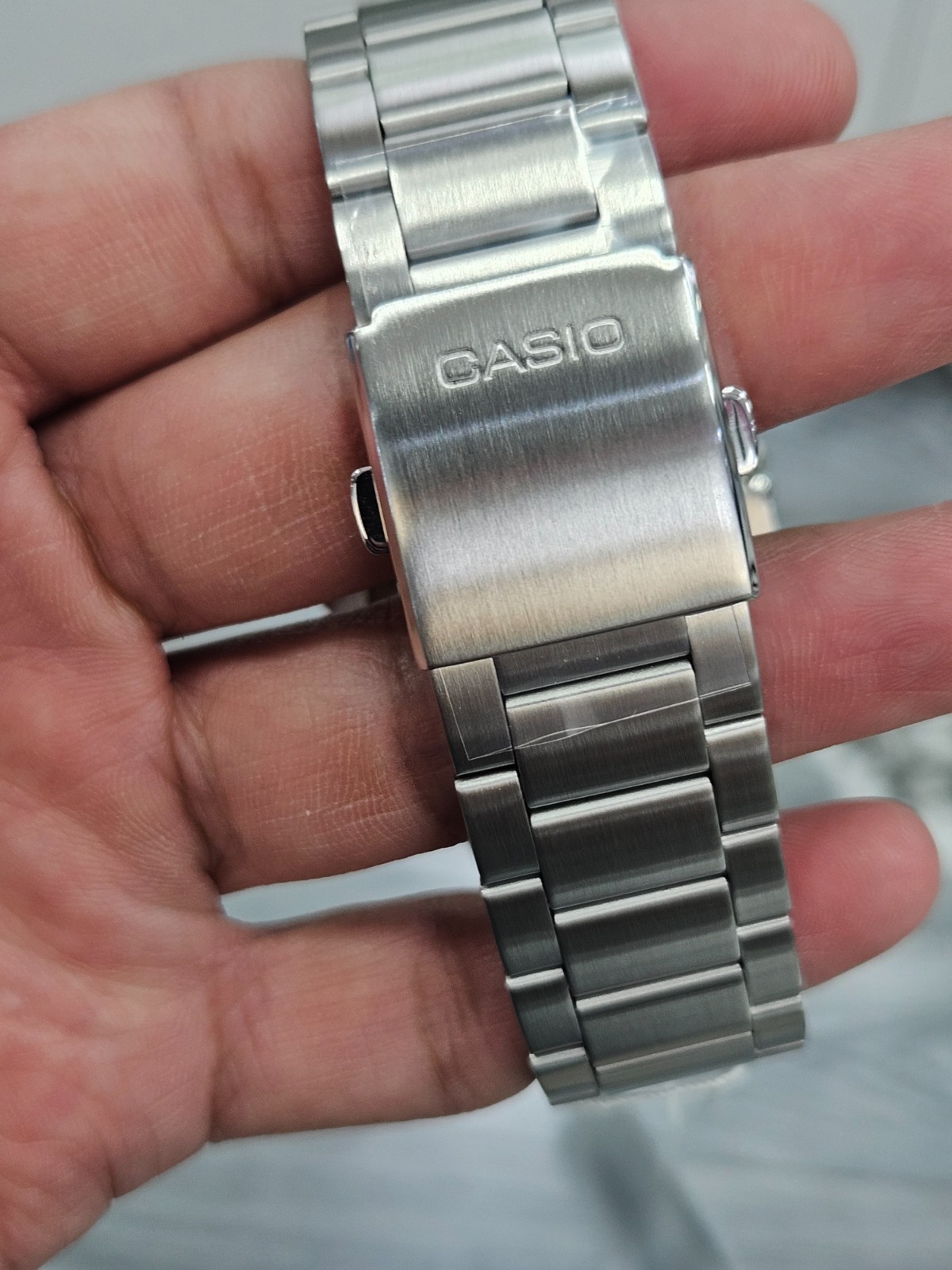 Casio AMW-870DA-2AVDF Men’s Stainless Steel Analog Digital Watch – Blue Black Di