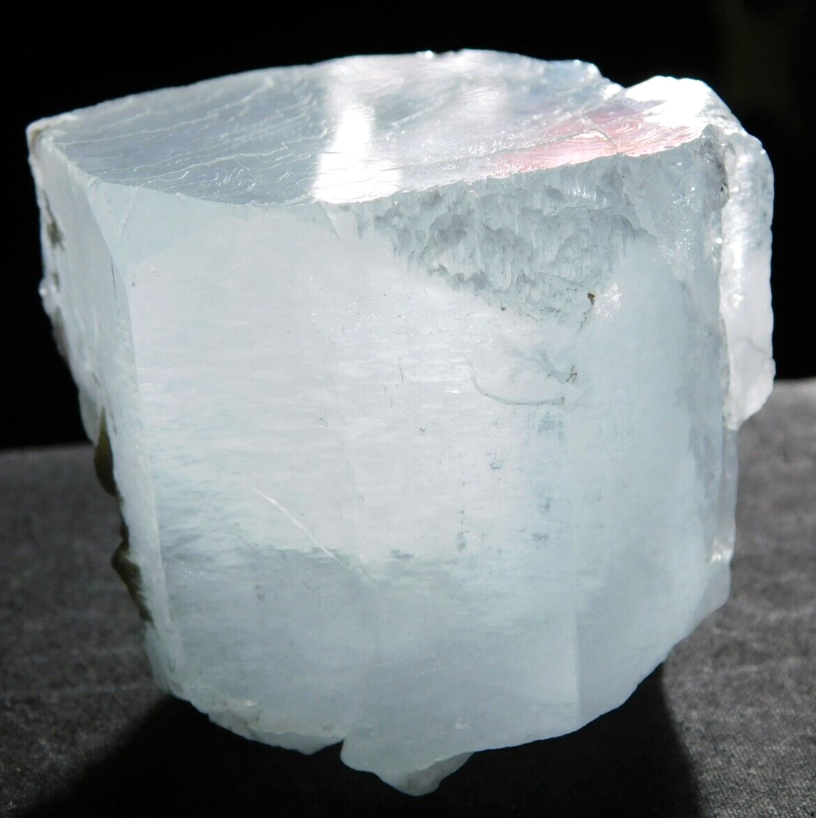 BIG! Light BLUE Terminated AQUAMARINE Crystal 100% Natural Pakistan 647ct