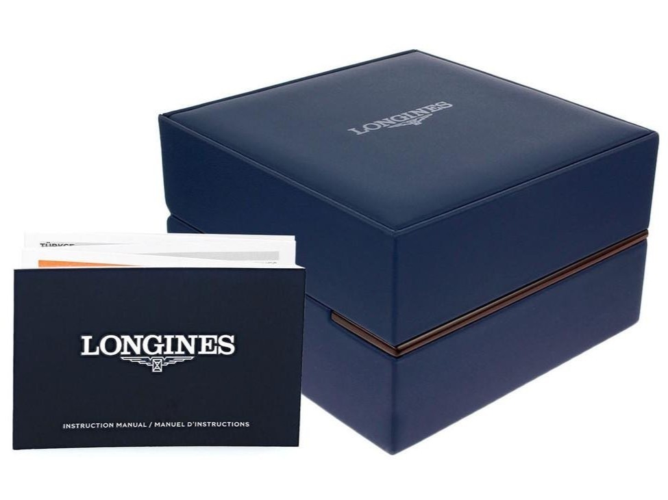 Longines HydroConquest Auto 43mm Gray Dial Rubber Men’s Watch L3.782.4.76.9