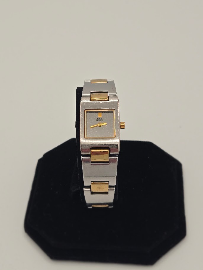 CITIZEN 5920-S93584 Two-Tone Quartz Analog Women’s Watch New Battery