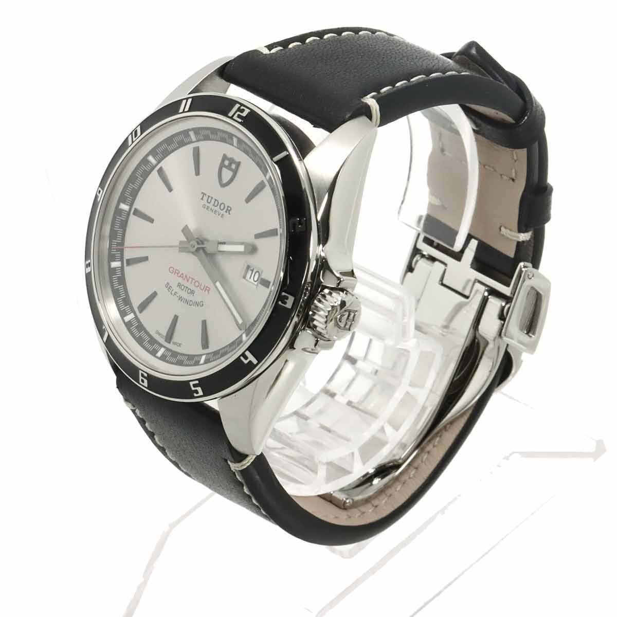TUDOR Grantour 20500N Date Automatic Silver Dial Mens Watch 90329954