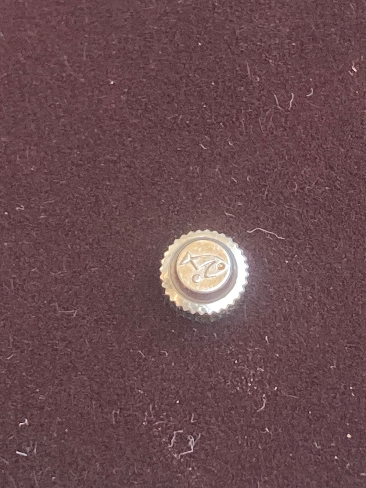 Philip Watch Caribbean 1000 Meters 5.6mm Screw Down Crown VERY RARE VINTAGE