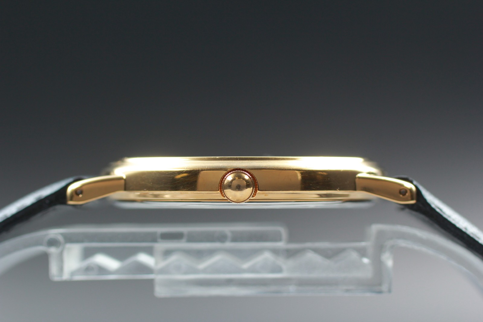 Vtg 1990 N MINT Seiko Chariot 5P31-6C90 Quartz Gold Round Mens Watch From JAPAN