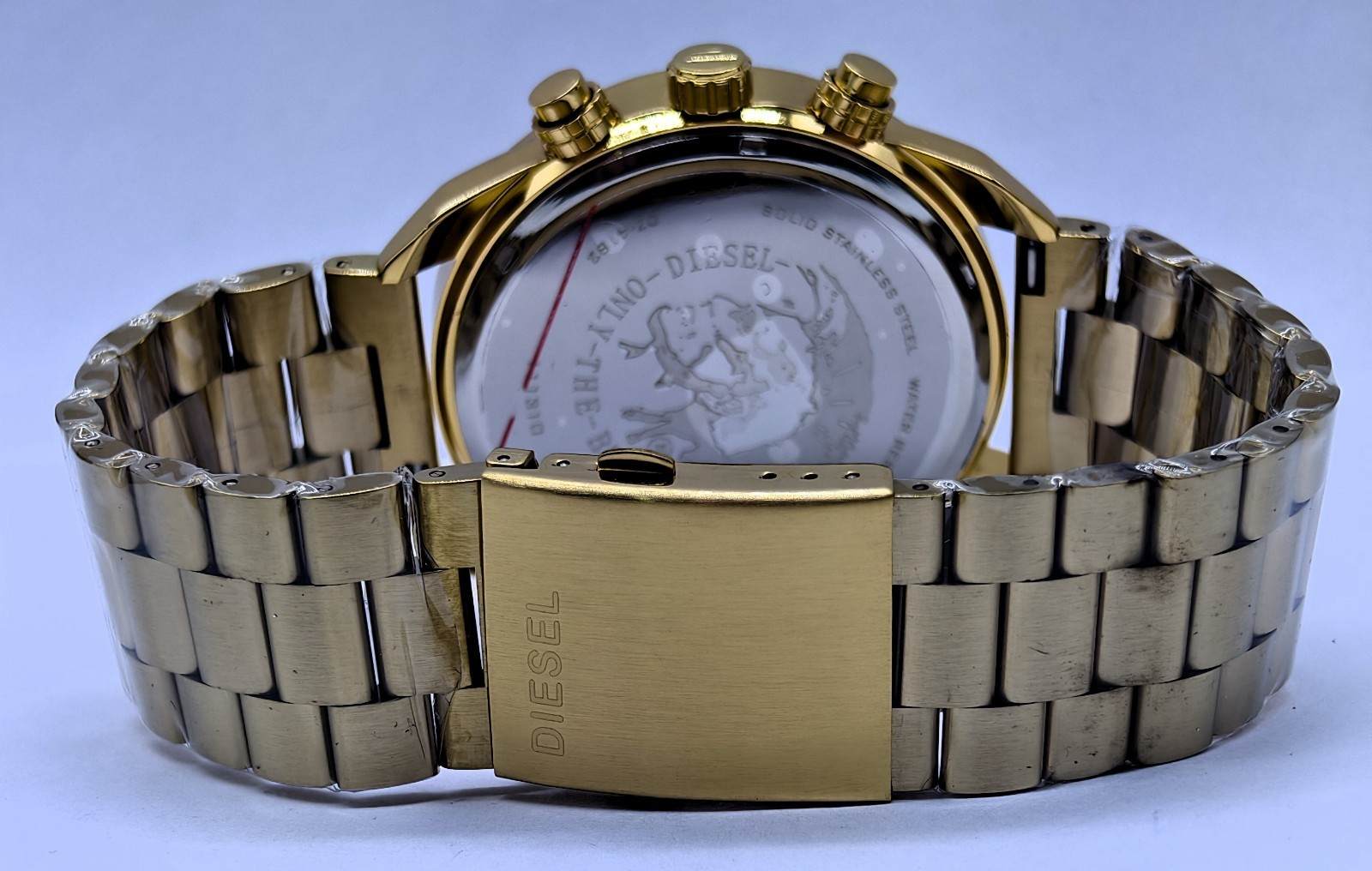 Fantastic Diesel Spiker ”ONLY THE BRAVE” Chronograph Quartz Men’s Wrist Watch