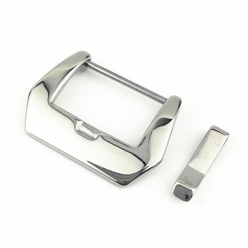 For Panerai Premium Stainless Steel Clasp Brushed Pin Buckle16 18 20 22 24 26mm