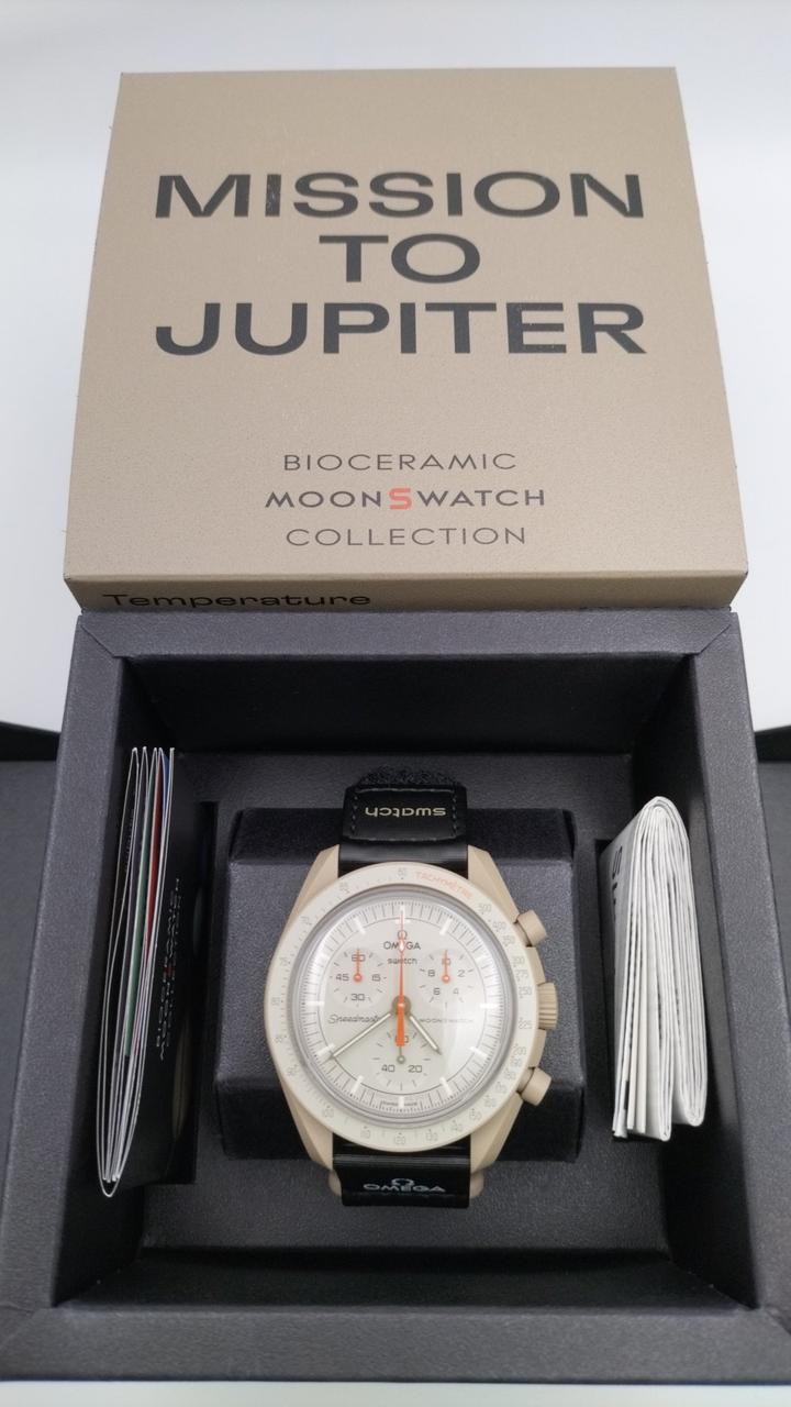 Omega x Swatch MoonSwatch Mission to Jupiter SO33C100 Bioceramic Quartz Japan #2