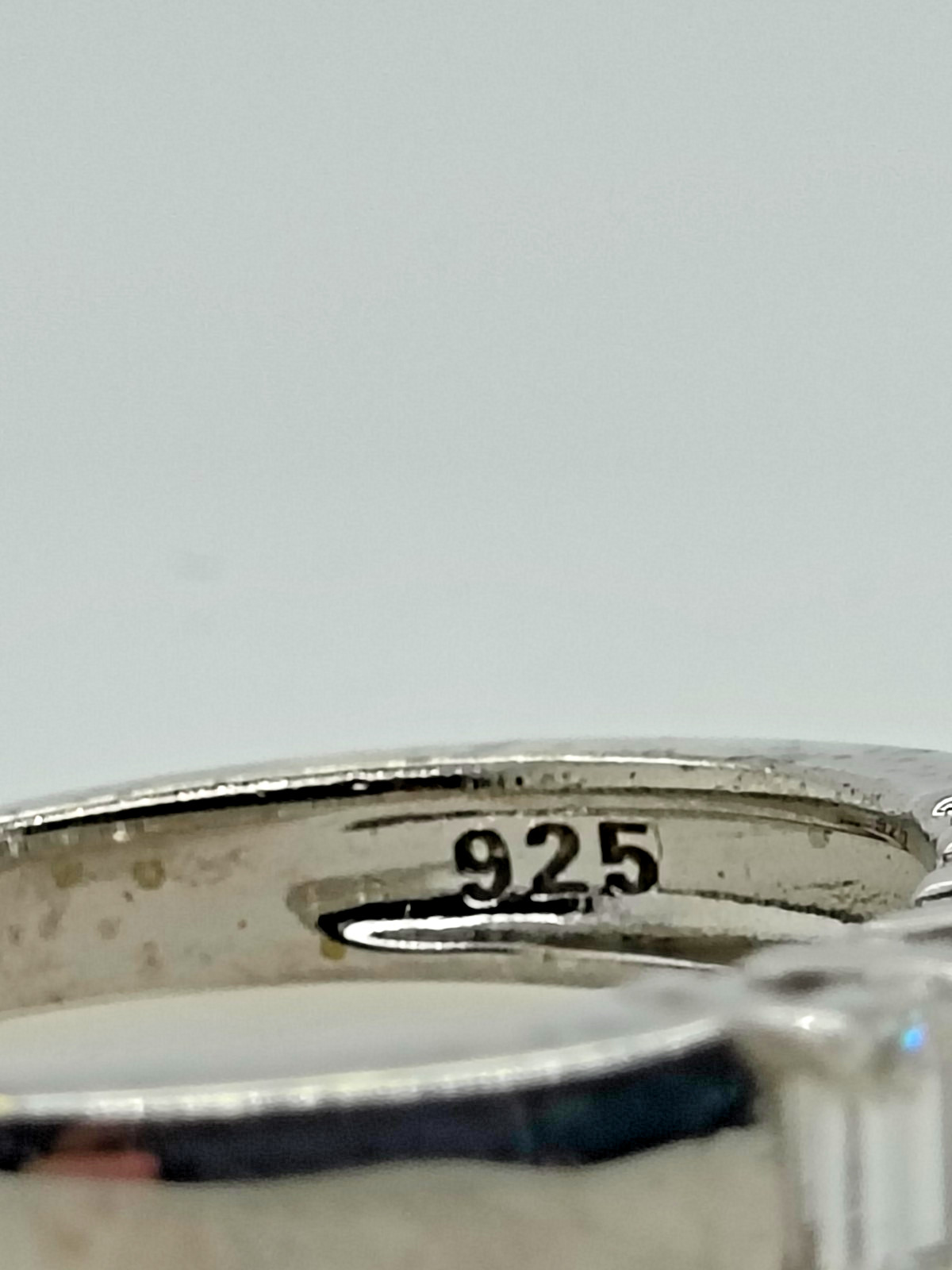Sterling Silver Baguette Ring For Women Size 9