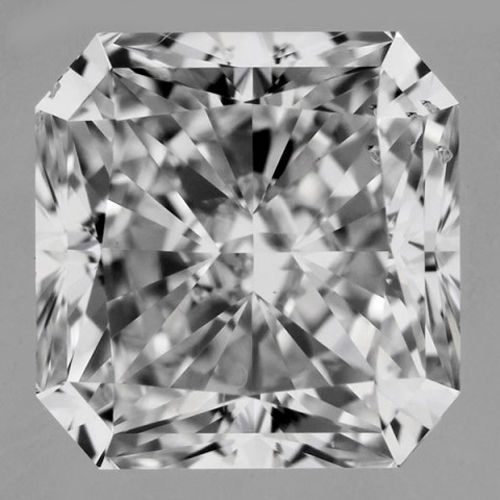3.03 carat Radiant cut Diamond GIA certificate E color VS2 clarity no floresence