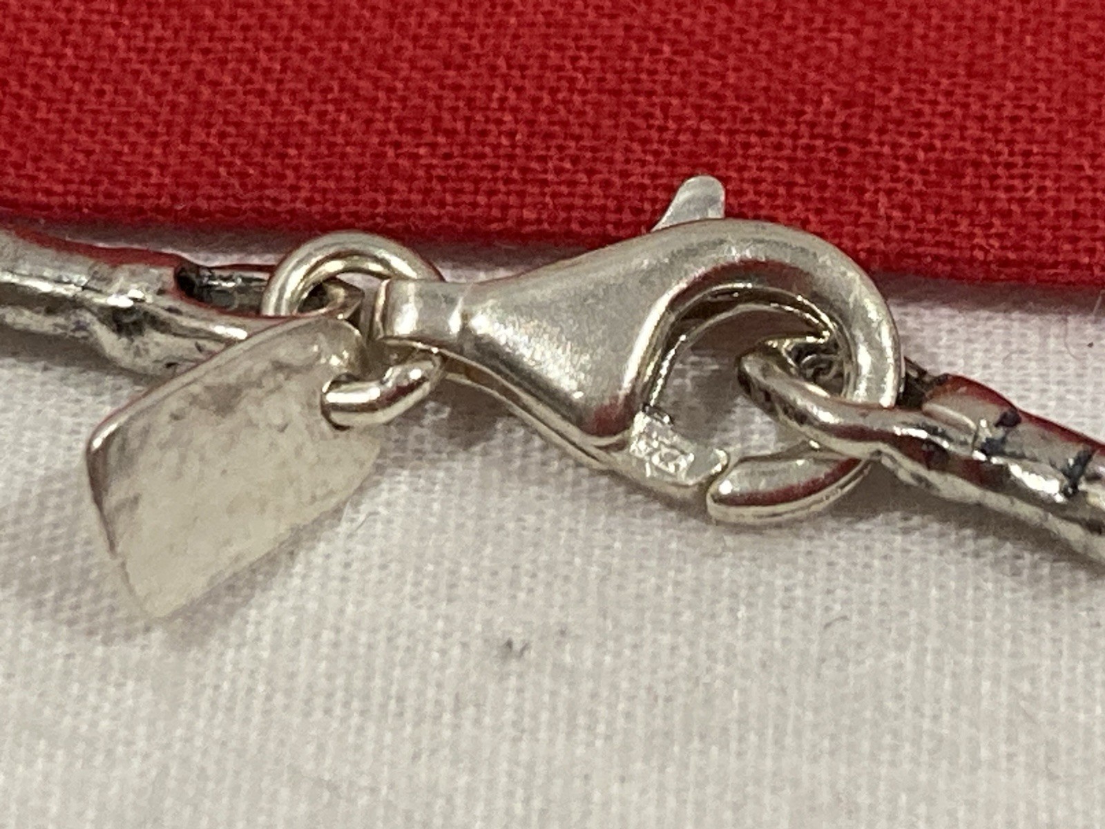 NEW OR PAZ PZ ISRAEL Sterling Silver 925 ROMAN GLASS Pendant Necklace W/BOX COA