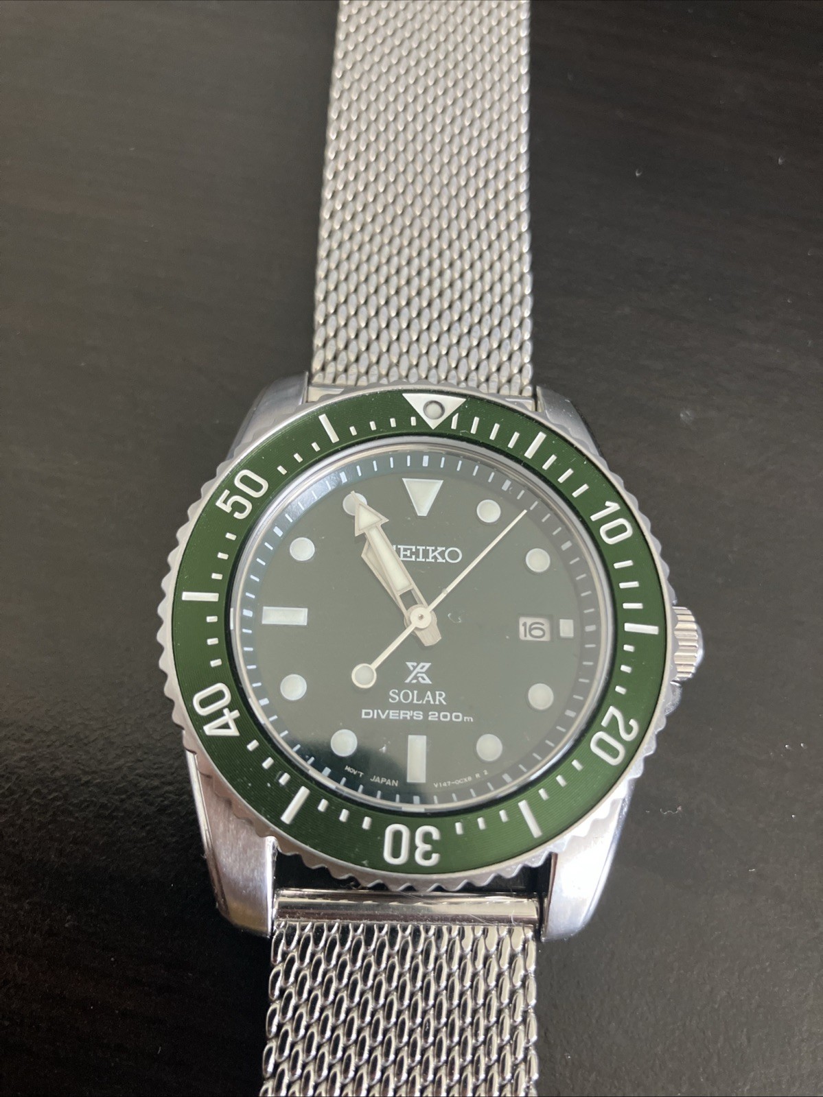 Seiko Prospex SNE583 38.5mm Solar-Powered Men’s Watch