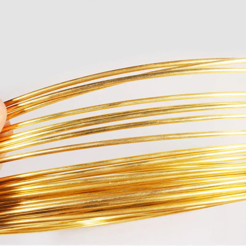 Soft Copper Round wire Brass round wire (Bare) 0.2mm to 5.0mm jewellery/craft