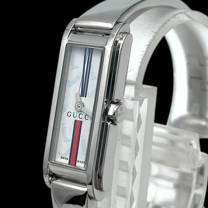 Excellent Condition New Battery Working GUCCI Ladies Watch 109 Series Quartz QZ