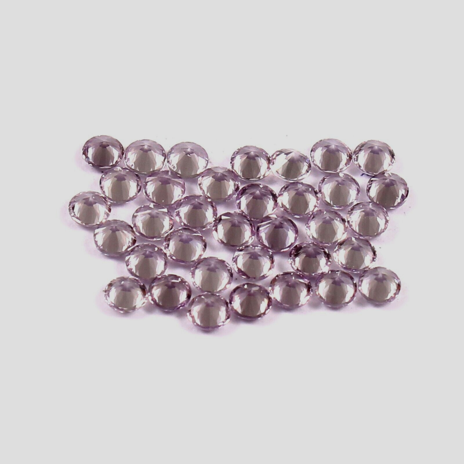 AAA 2×2 MM Natural Ceylon Violet Spinel Loose Round Gemstone Cut Lot 20 Pcs