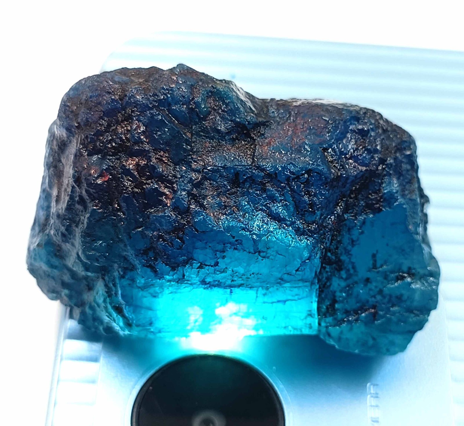 Natural Raw Kashmiri Sapphire 250 Ct Uncut Rough Certified Loose Gemstone 5DOB