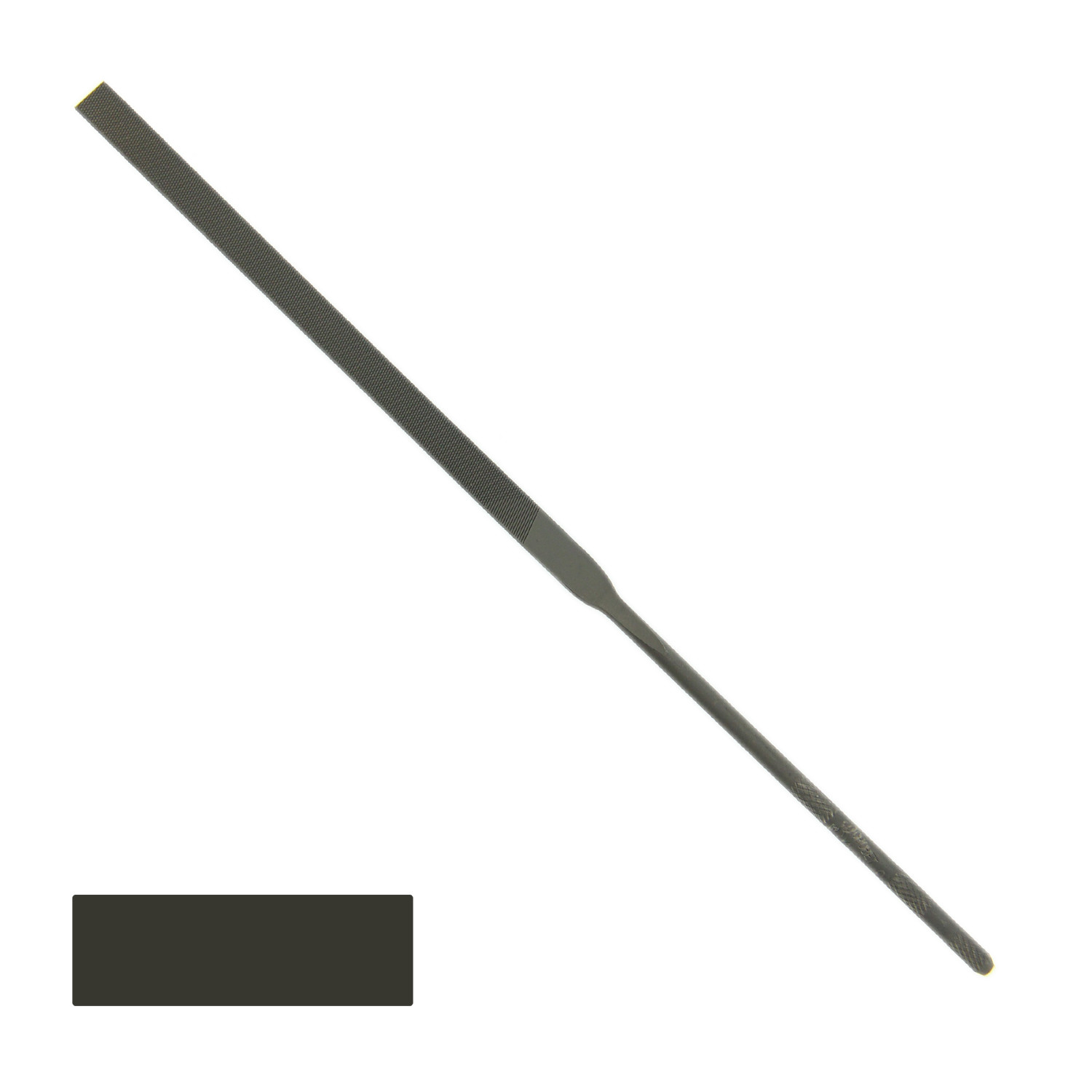 Grobet Swiss Equalling Needle File 20cm Cut #0 #2 #4 Vallorbe 8″ Highest Quality