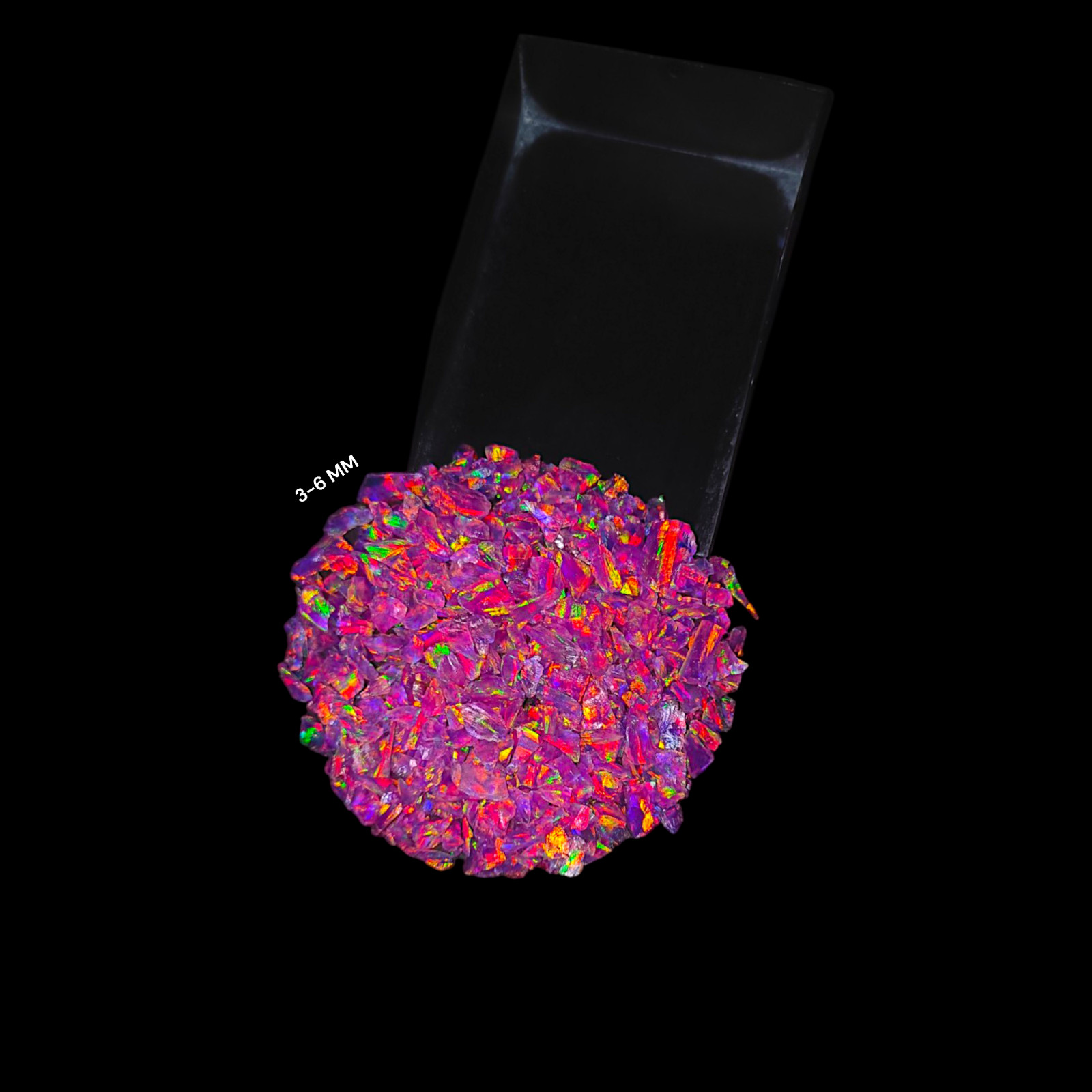 Crushed Pink Opal Coarse Gemstone Powder All Size Premium Inlay Material Opal