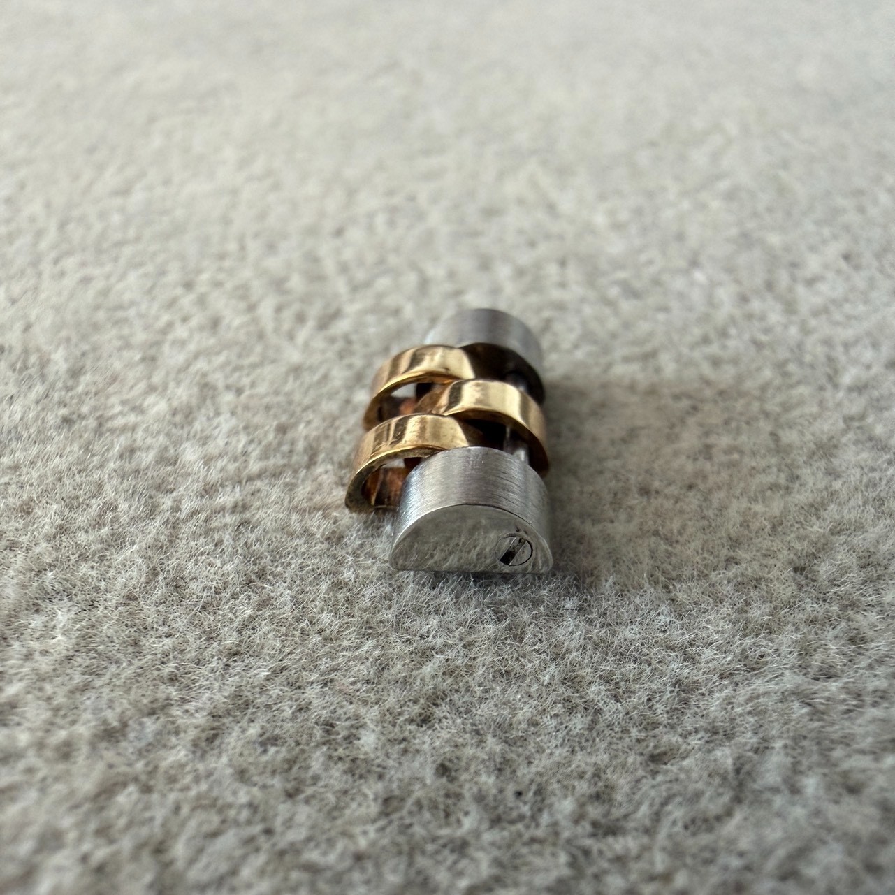 ROLEX 2Link for DATEJUST 16233 16013 YG×SS 15.5mm×6mm FZ8797