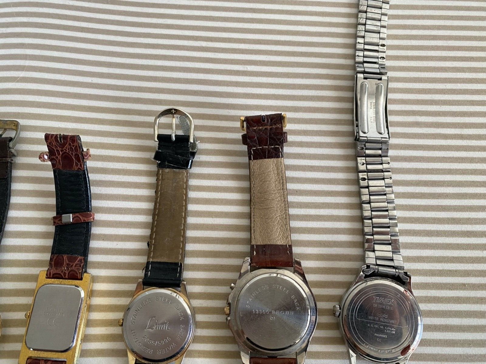 8 Unisex Watches – not working