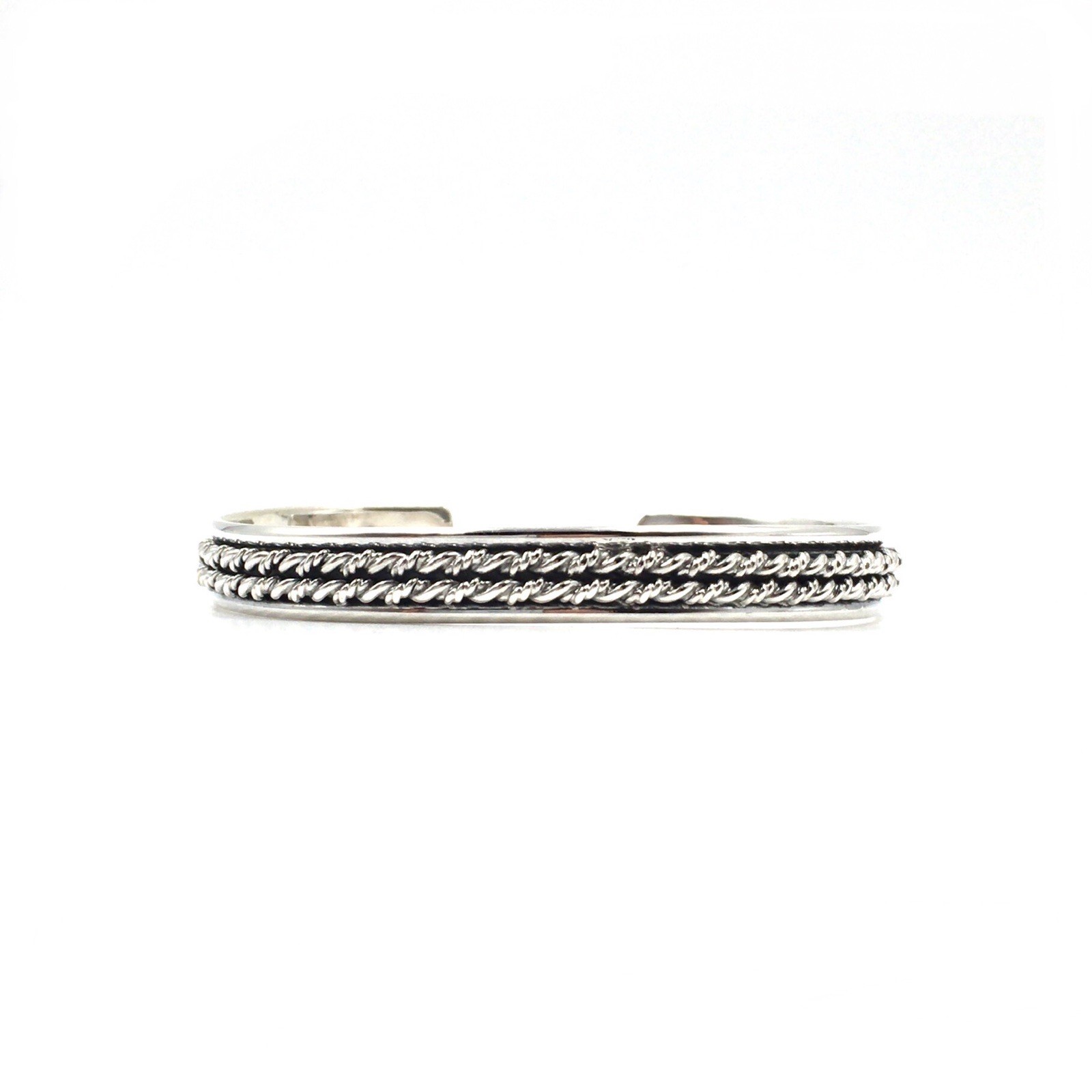 Modern Bangle Solid 925 Sterling Silver Bracelet Unisex Bangle 8mm Jewellery