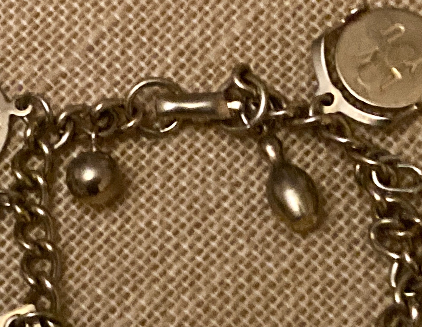 Vintage Coro Multi Dangle Charm Bracelet Gold Tone Signed 6.75″L