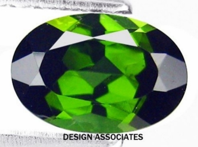 GREEN AMETHYST 11 x 9 MM OVAL CUT DARK GREEN AAA ALL NATURAL