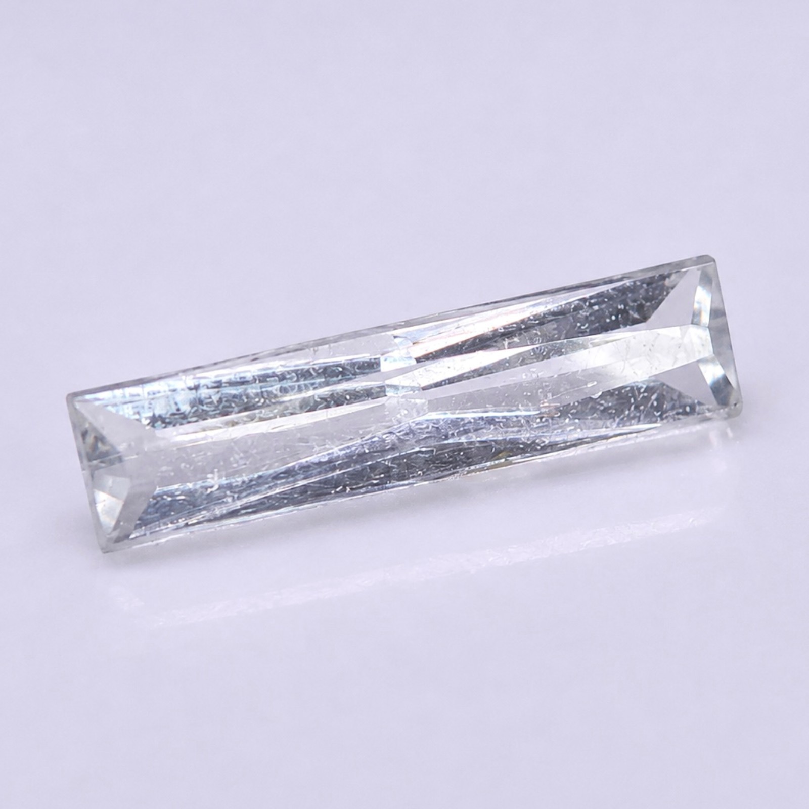 0.70 ct SCOLECITE – INDIA – Natural Rare Untreated Faceted – FREAKINGCAT