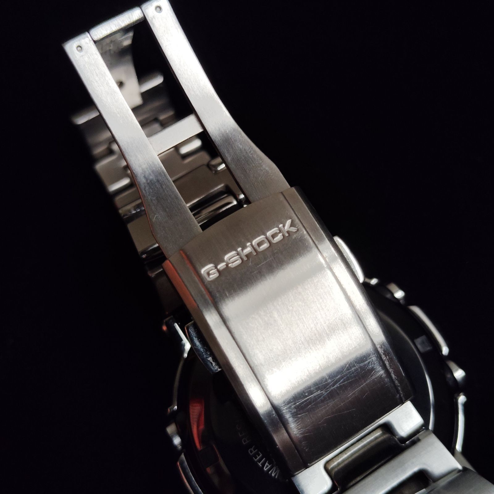 CASIO G-SHOCK FULL METAL AWM-500D-1AJF Silver Watch