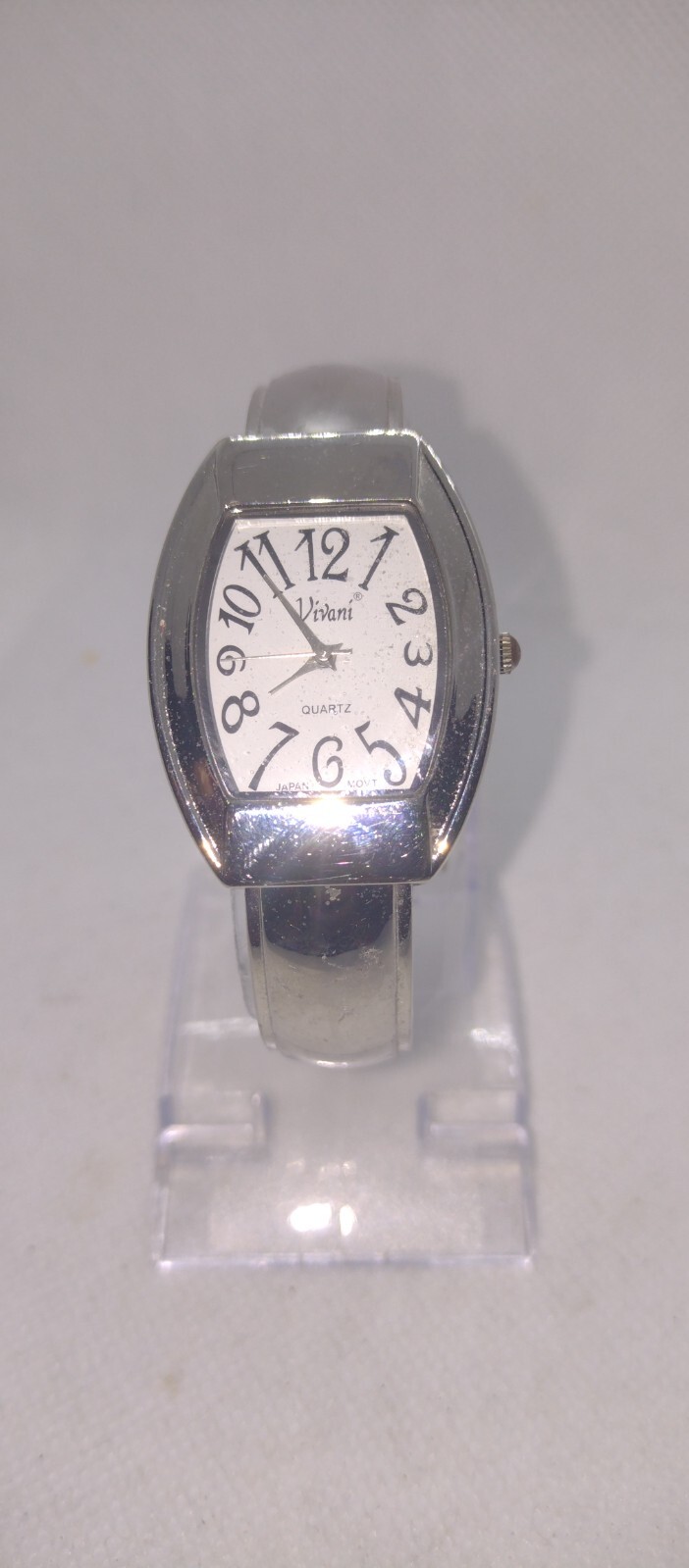 Vivani Bangle Watch Silver tone watch Silver tone Women’s Girls Female K11081-45
