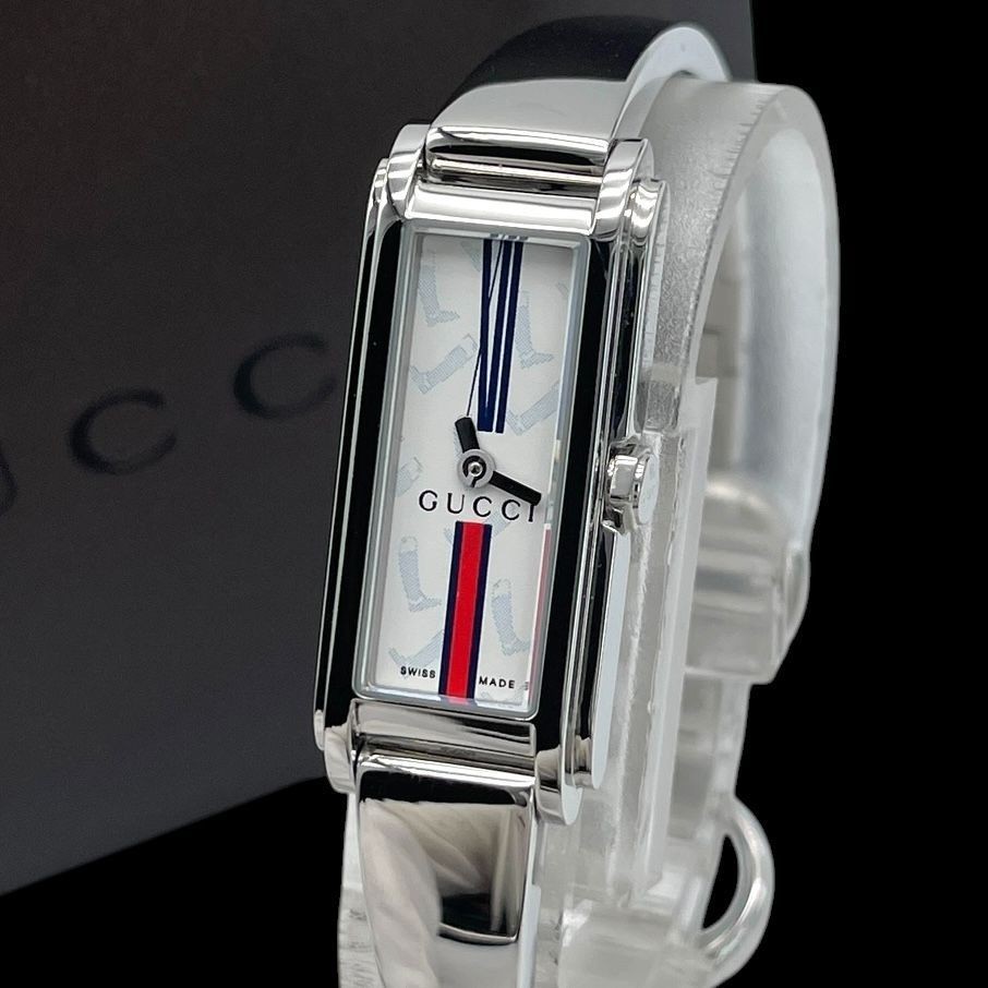 Excellent Condition New Battery Working GUCCI Ladies Watch 109 Series Quartz QZ