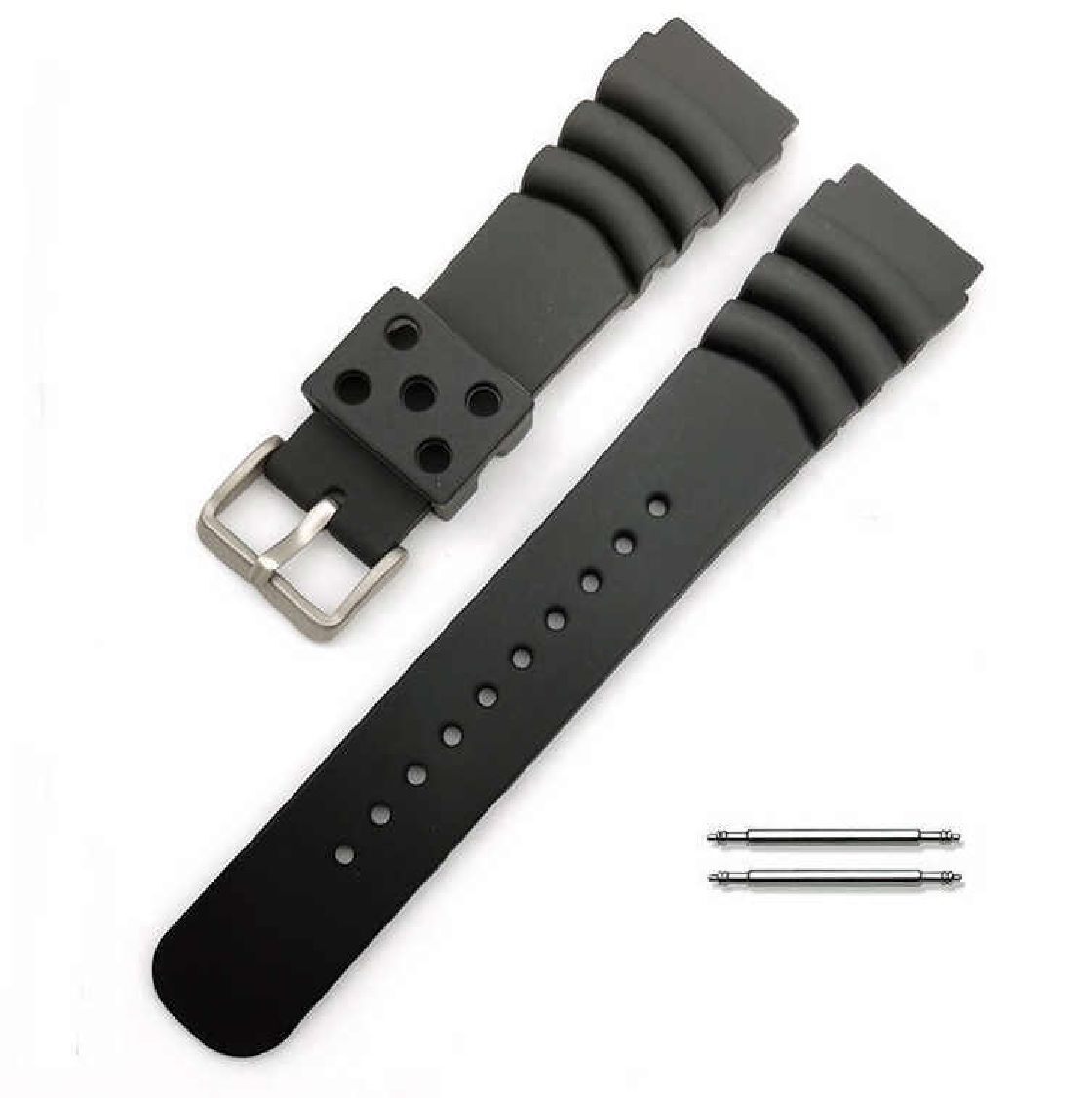Pack Of Steel & Silicone Replacement watch band Citizen Promaster NY0086-16L 83L