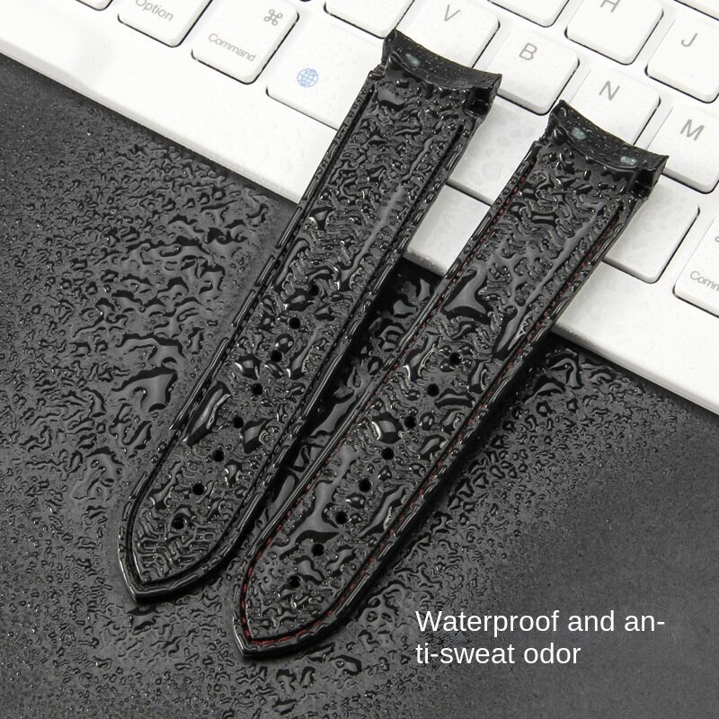 Premium Rugged Silicone Watch Strap Mens WristBand Fits OMEGA 20/22mm with Tools