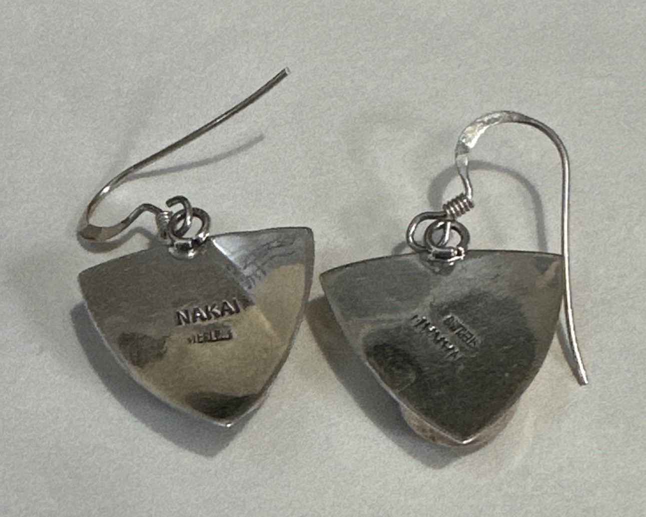 Gili & Grace Nakai Sterling Silver Sugilite Dangle Earrings