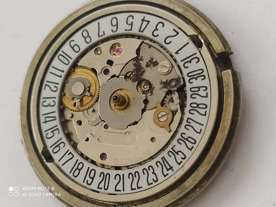 ETA 2879 Movement -automatic incomplete- original – for parts
