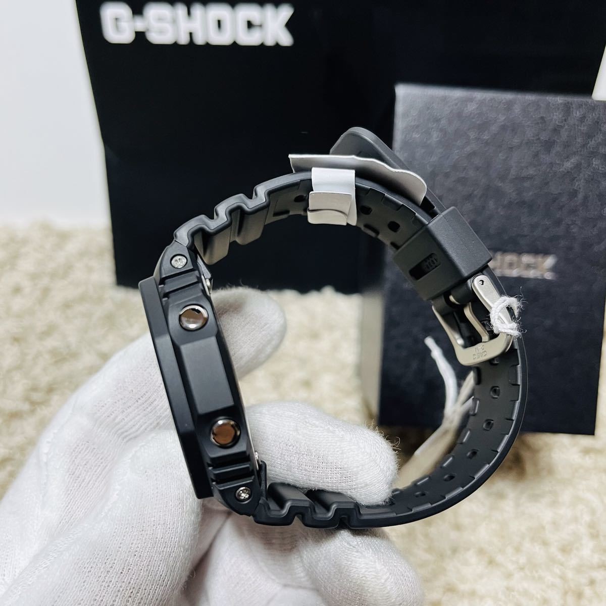 Brand New G SHOCK CASIO G SHOCK Analog Men’s Watch GA 2100 1A All Black 6517
