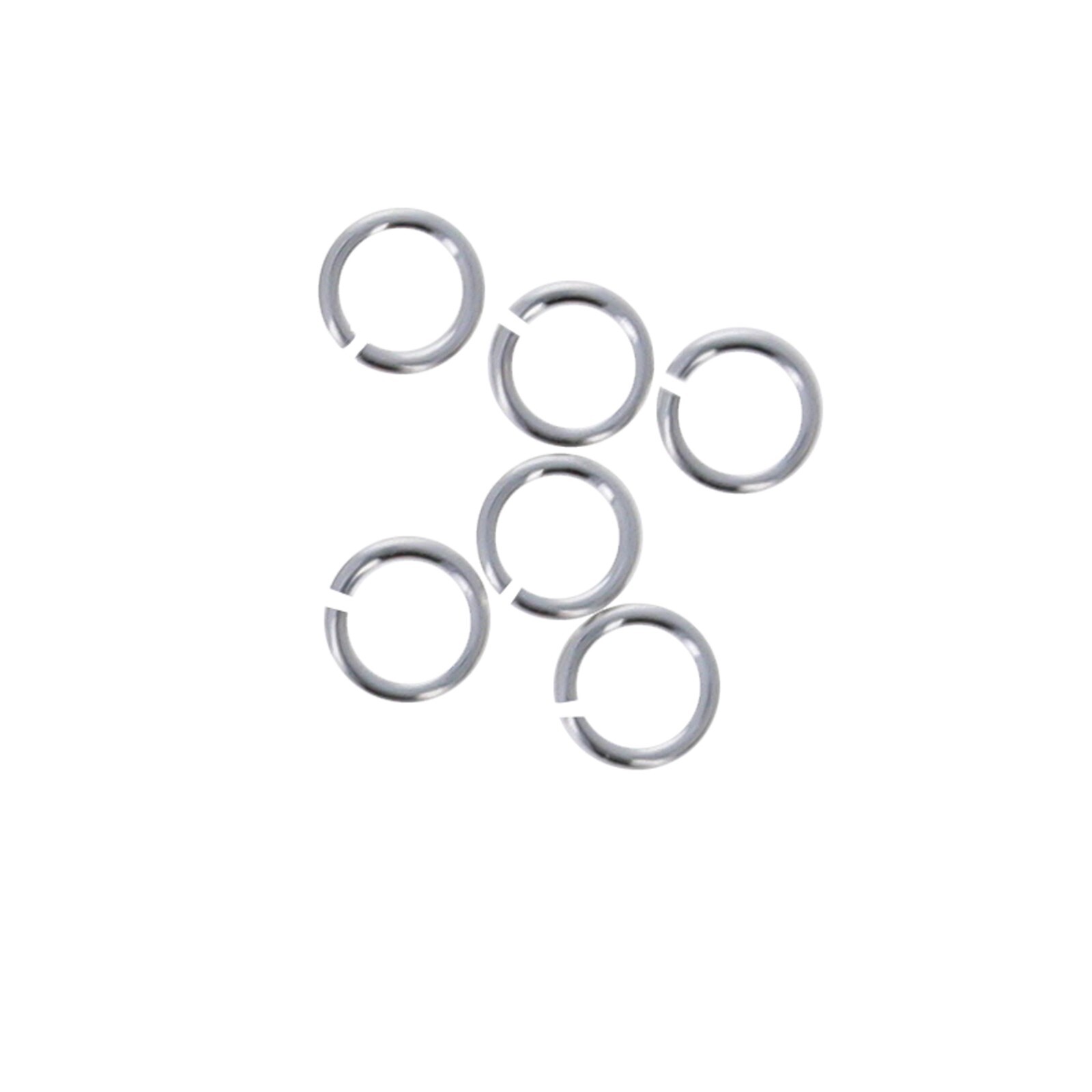 Sterling Silver 3mm 24gauge Open Jump Rings, 100 Pieces, .925 Purity
