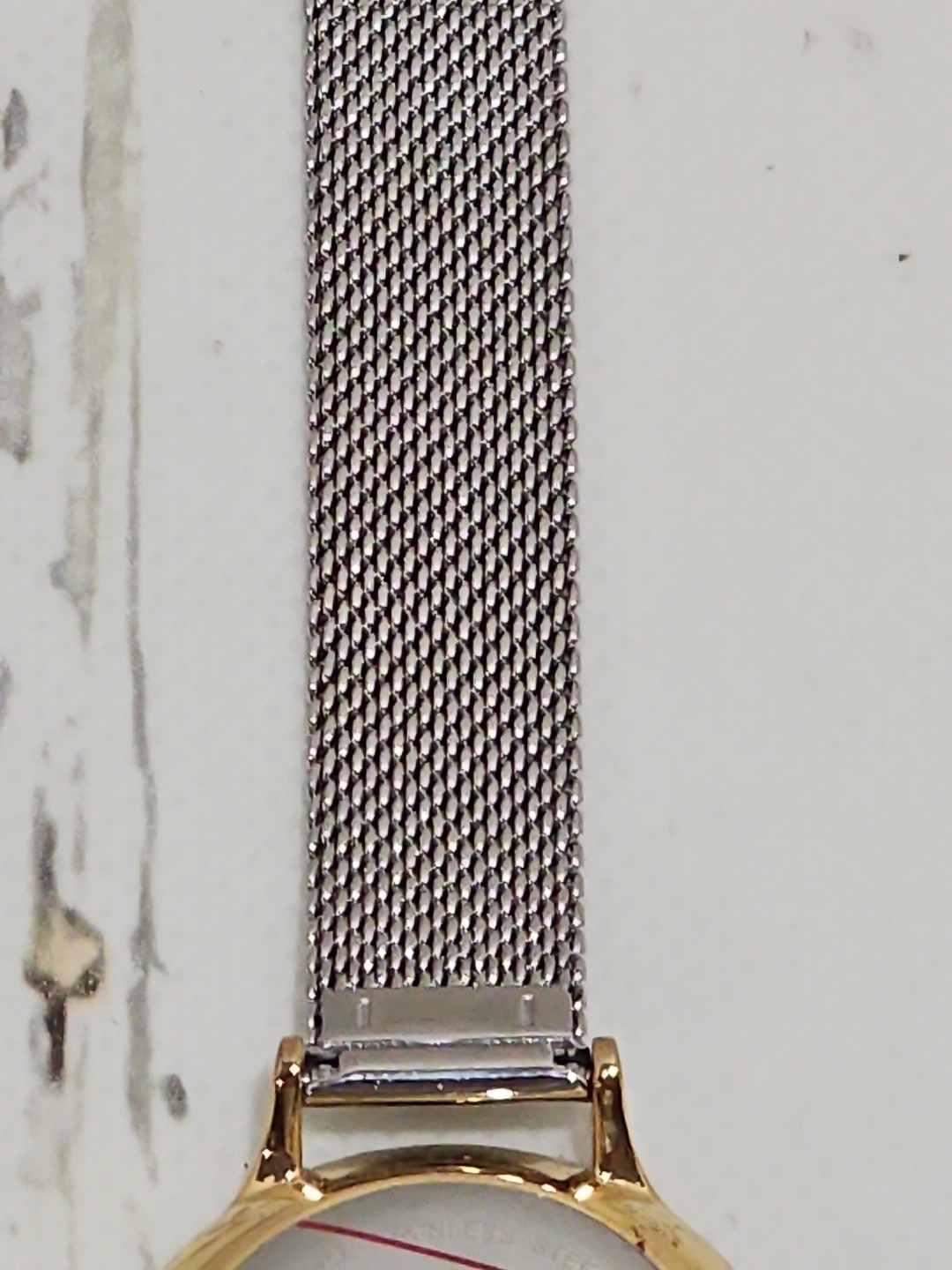 SKAGEN Anita Women Watch Gold Tone Stainless SKW2340 Silver Gemmed Dial