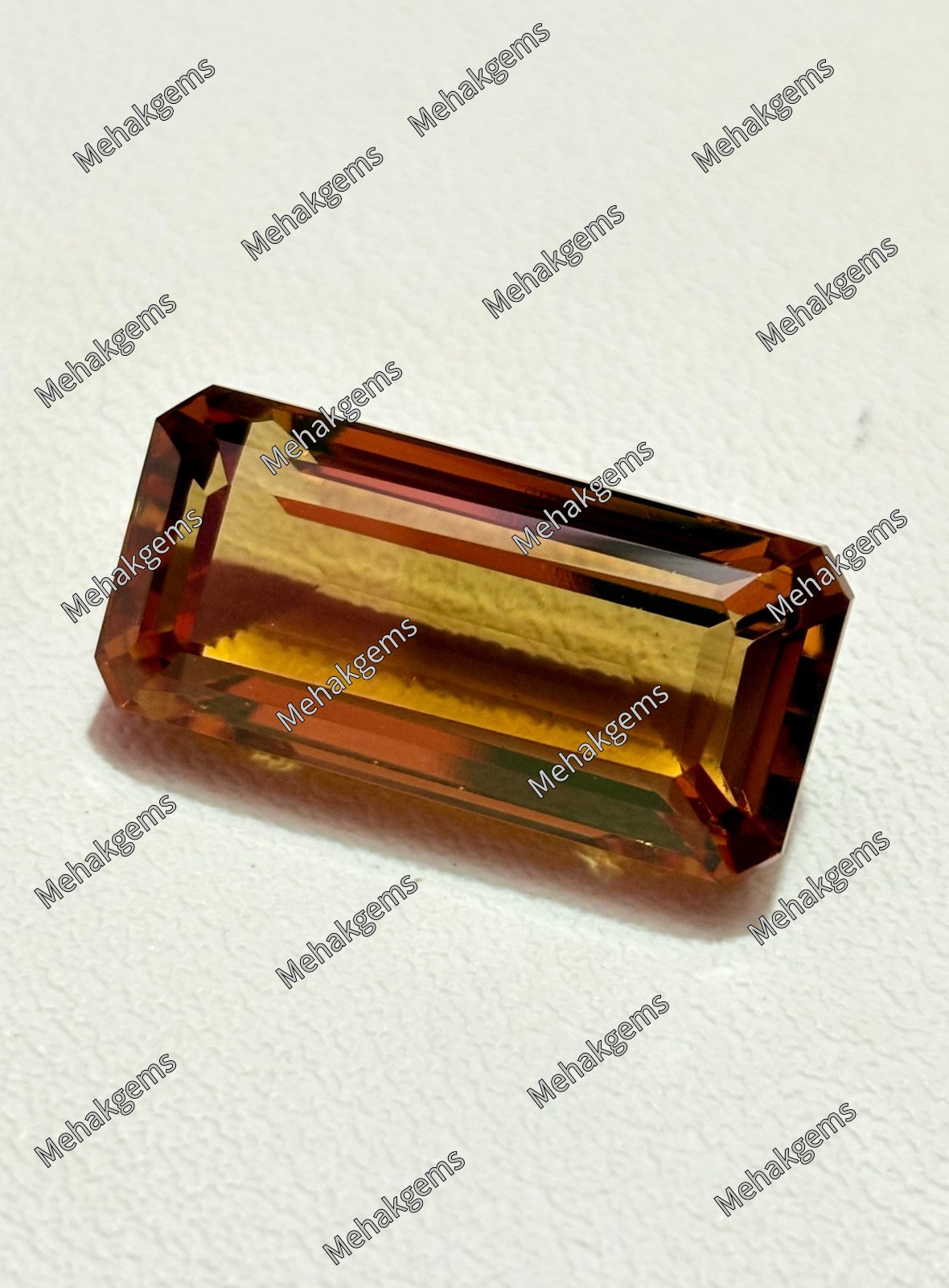 35 Carat Zultanite Gemstone, Rectangle Color Change Diaspore Pendant Stone