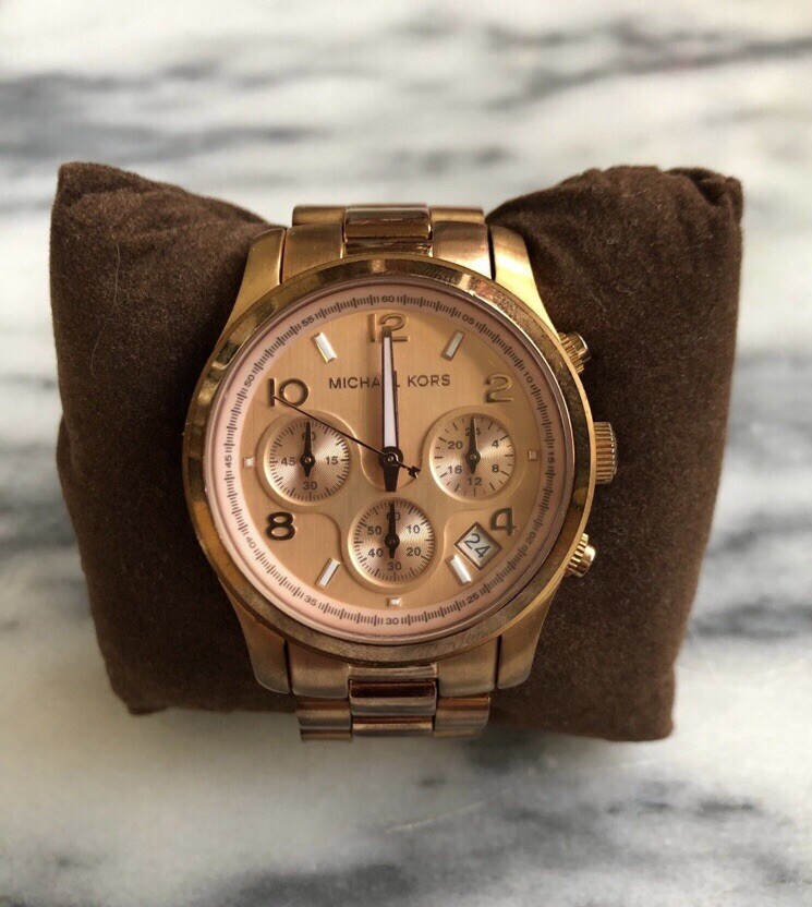 Michael Kors MK5128 Women’s Rose Gold Stainless Steel Watch