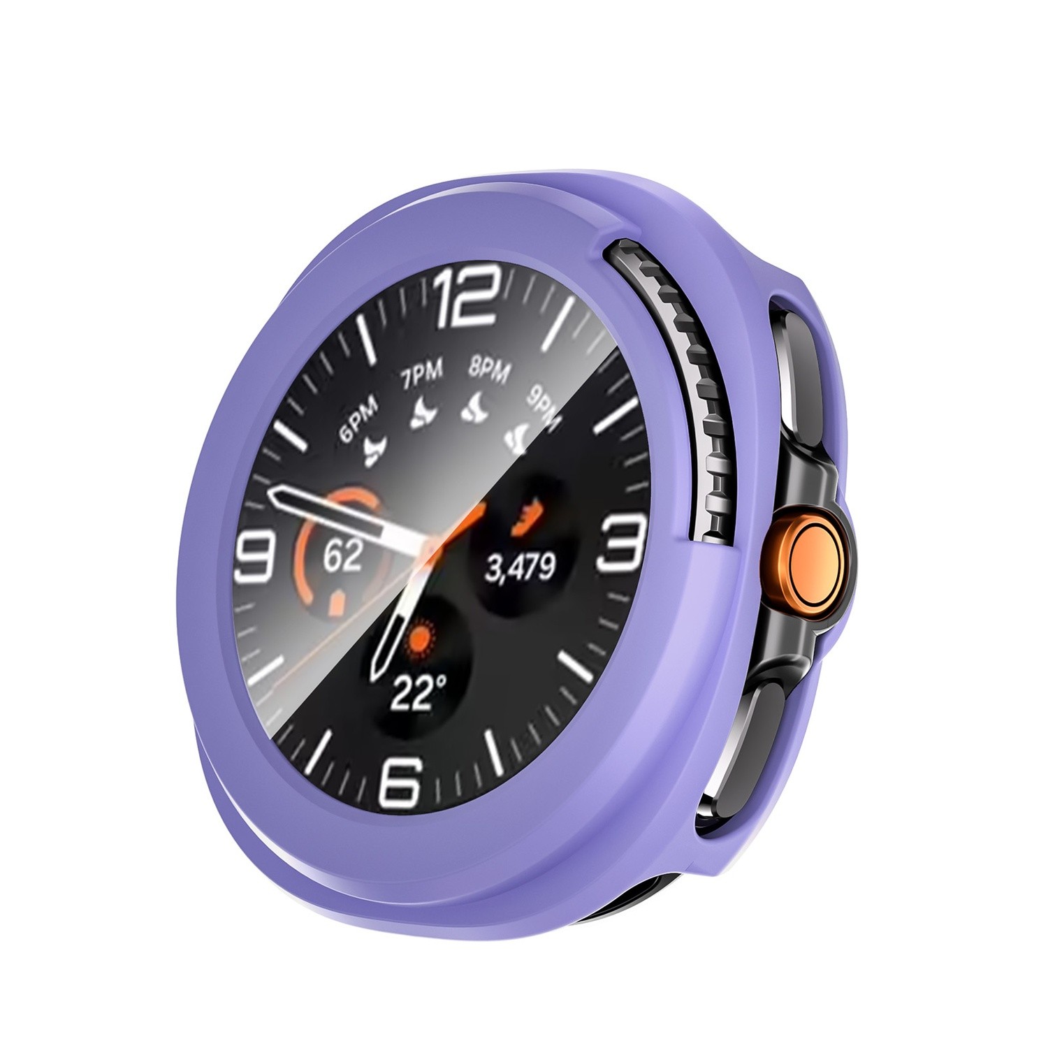 For Samsung Galaxy Watch 8 Classic Rugged Hard Case Cover Full Protector Screen