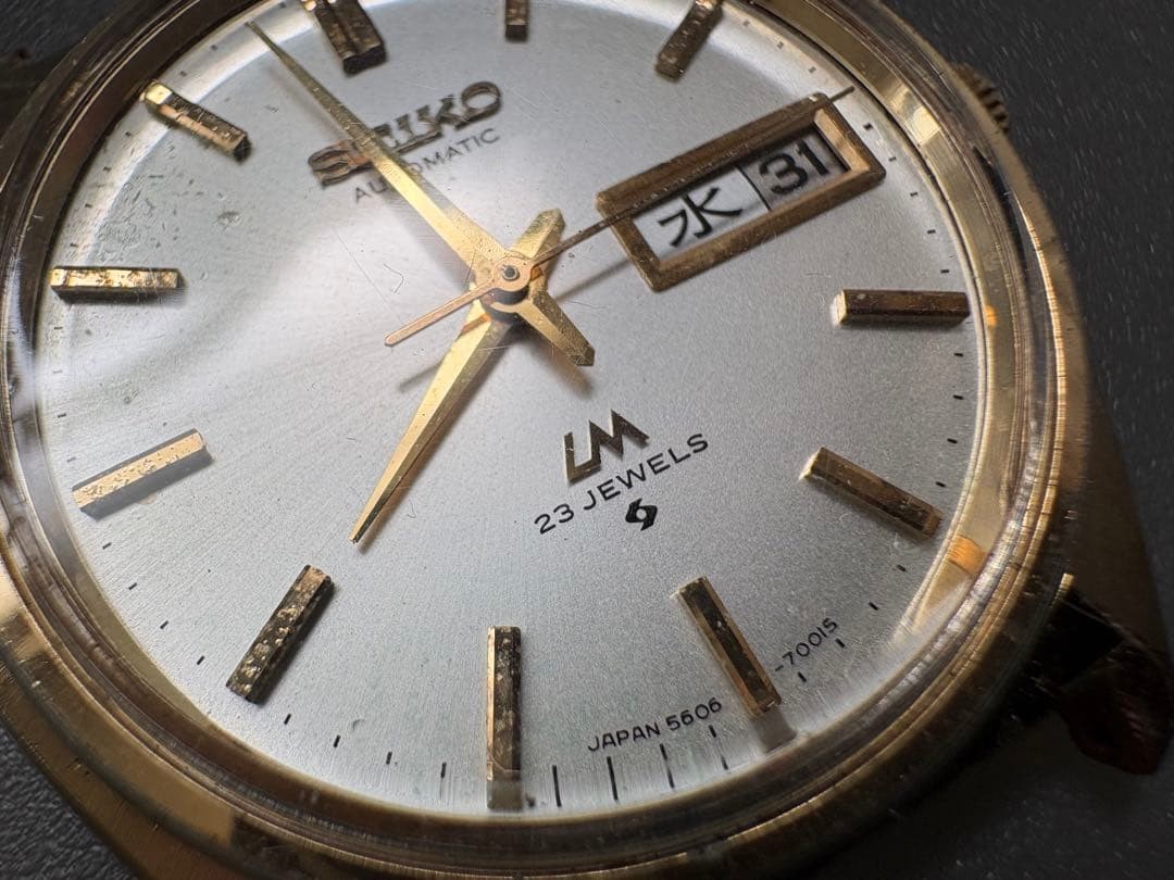 [Imperfect/Defective] SEIKO “LORDMATIC” vintage / No.3037