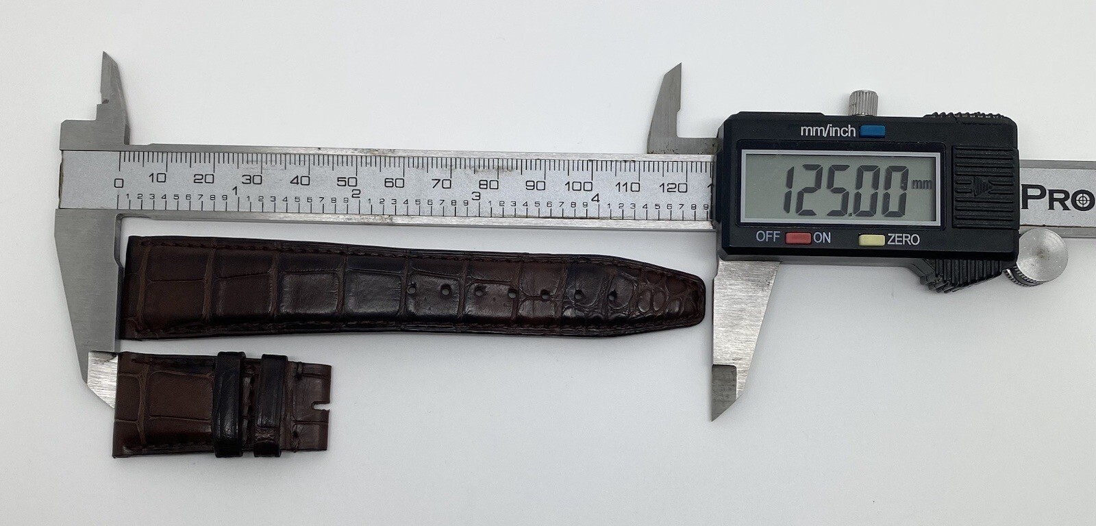 Authentic IWC 22mm x 18mm Brown Alligator Watch Strap Band Small A24765 OEM