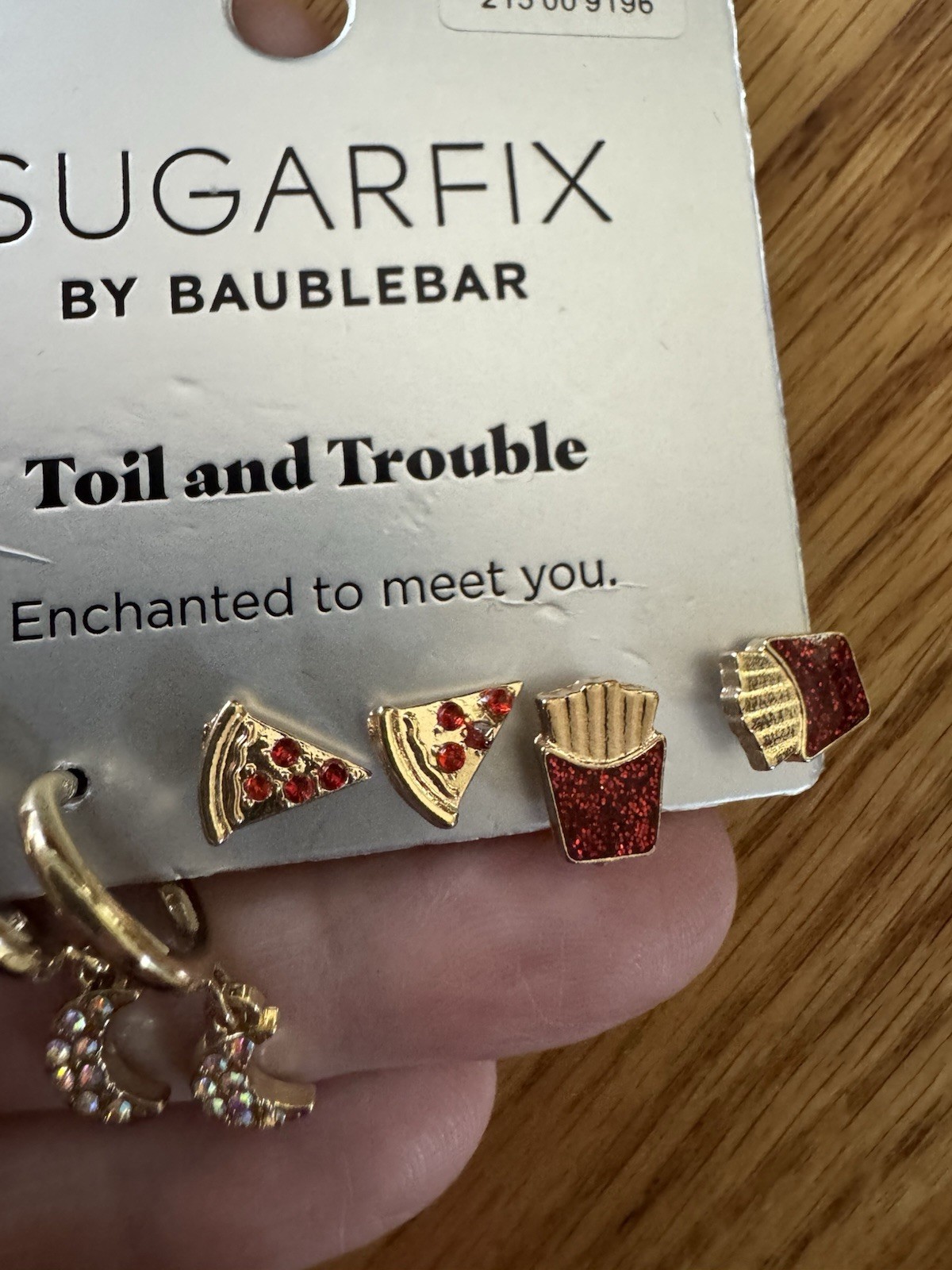 Sugarfix By Baublebar Earrings Toil & Trouble Pizza French Fries